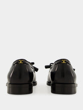 Valentino Garavani Black Bowshire Calfskin Loafers