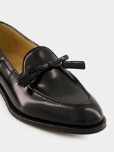 Valentino Garavani Black Bowshire Calfskin Loafers