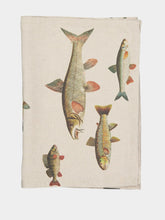 Linoroom Fishes Table Runner