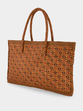 Dragon Diffusion Handmade Woven Leather Tote Bag