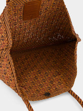 Dragon Diffusion Handmade Woven Leather Tote Bag