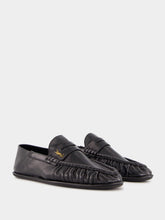 Saint Laurent Black Le Loafer Penny Slippers