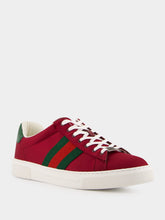 Gucci Burgundy Ace Sneakers