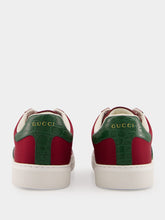 Gucci Burgundy Ace Sneakers