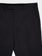 Gucci Dark Grey Wool Pants with Crease Detail