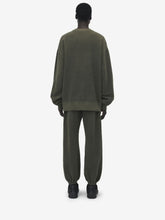 McQueen Green Logo Sweatshirt