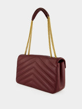 Saint Laurent Rouge Cabernet Loulou Medium Shoulder Bag