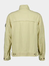 Stone Island Linen Blend Hooded Jacket