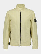 Stone Island Linen Blend Hooded Jacket