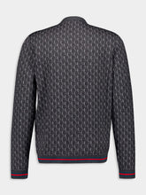 Gucci Wool and Silk GG Shadow Cardigan