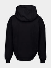 Saint Laurent Black Half-Zip Hoodie