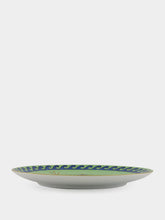 Ginori 1735 Il Viaggio di Nettuno Moss Green Charger Plate
