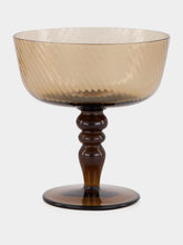 Bitossi Amber and Rose Champagne Bowls Set of 6