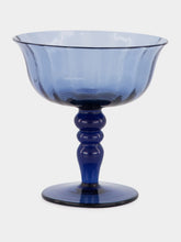 Bitossi Blue and Green Champagne Bowls Set of 6