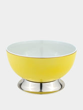 Leitão & Irmão Large Yellow Porcelain Bowl