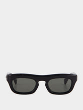 Gucci Black Rectangular Frame Sunglasses