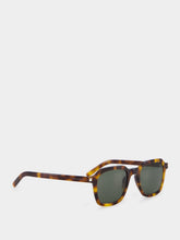 Saint Laurent SL 715 Squared Havana Acetate Sunglasses