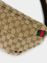 Gucci Beige and Ebony Small GG Belt Bag