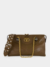 Valentino Garavani Tundra Nappa Leather Panthea Shoulder Bag