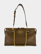 Valentino Garavani Tundra Nappa Leather Panthea Shoulder Bag