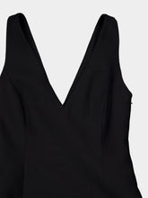 Valentino Garavani Black Crepe Couture Midi Dress