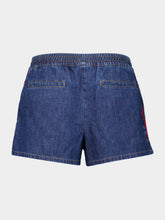 Valentino Garavani Dark Blue Denim Casual Fit Shorts
