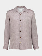 Brunello Cucinelli Nut Brown Linen Shirt