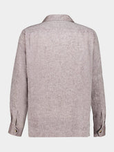 Brunello Cucinelli Nut Brown Linen Shirt