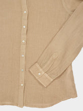 120% Lino Savana Linen Long-Sleeve Shirt