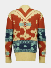 Alanui Sunrise Golden Dusk Jacquard Cardigan