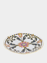 La DoubleJ Azzurro Mini Porcelain Plate with Gold Trim