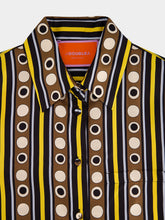 La DoubleJ Sanctuary Brown Silk Twill Boy Shirt