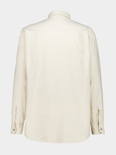 Stone Island Ivory Cotton Marina Comfort-Fit Shirt