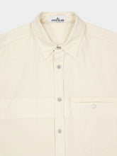 Stone Island Ivory Cotton Marina Comfort-Fit Shirt