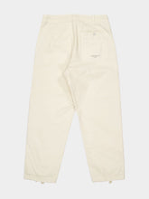 Stone Island Ivory Marina Cotton Trousers