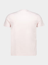 Moncler Cotton Logo T-Shirt Trio in White Navy and Light Pink
