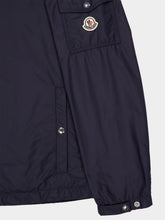 Moncler Navy Blue Etiache Hooded Rain Jacket