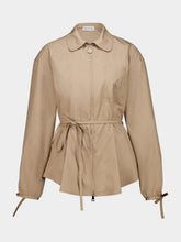 Moncler Beige Cotton Poplin Shirt Jacket