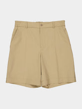 Moncler Beige Seersucker Shorts