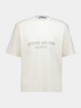 Stone Island Ivory Marina Cotton T-Shirt