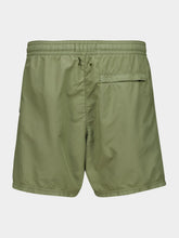 Stone Island Military Green Nylon Swim Shorts