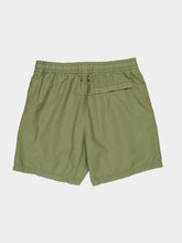 Stone Island Military Green Nylon Swim Shorts