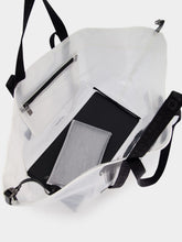 Off-White Transparent Ripstop Heritage Tote Bag