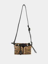 Fendi Brown By The Way Soft Mini Tiger-Print Bag