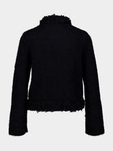 Fendi Black Mohair and Wool Jacket
