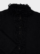 Fendi Black Mohair and Wool Jacket
