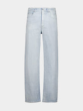 MM6 Maison Margiela Light Blue Five-Pocket Cotton Jeans