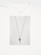 MM6 Maison Margiela White Key Print Cotton T-Shirt