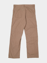 MM6 Maison Margiela Beige Cotton Workwear Wide-Leg Trousers