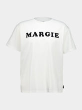 MM6 Maison Margiela White Logo Print Cotton T-Shirt